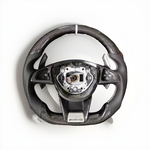 Volante sportivo pelle - pelle, e